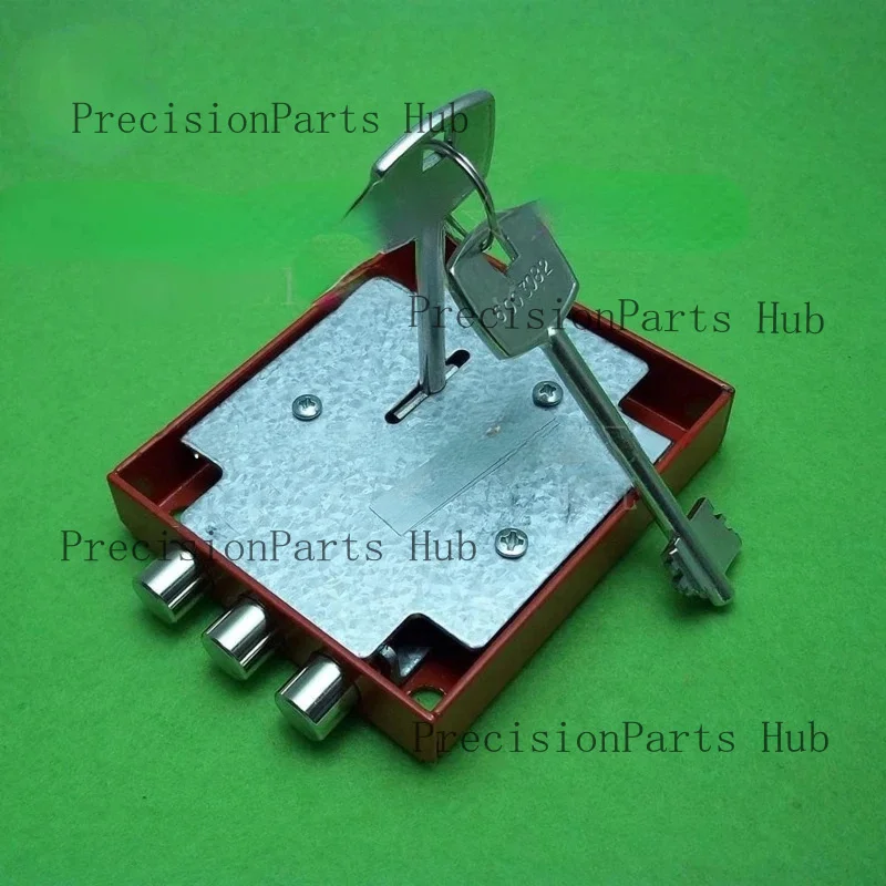 Mini Vault Small Safe Blade Anti-Theft Flagpole Key Lock