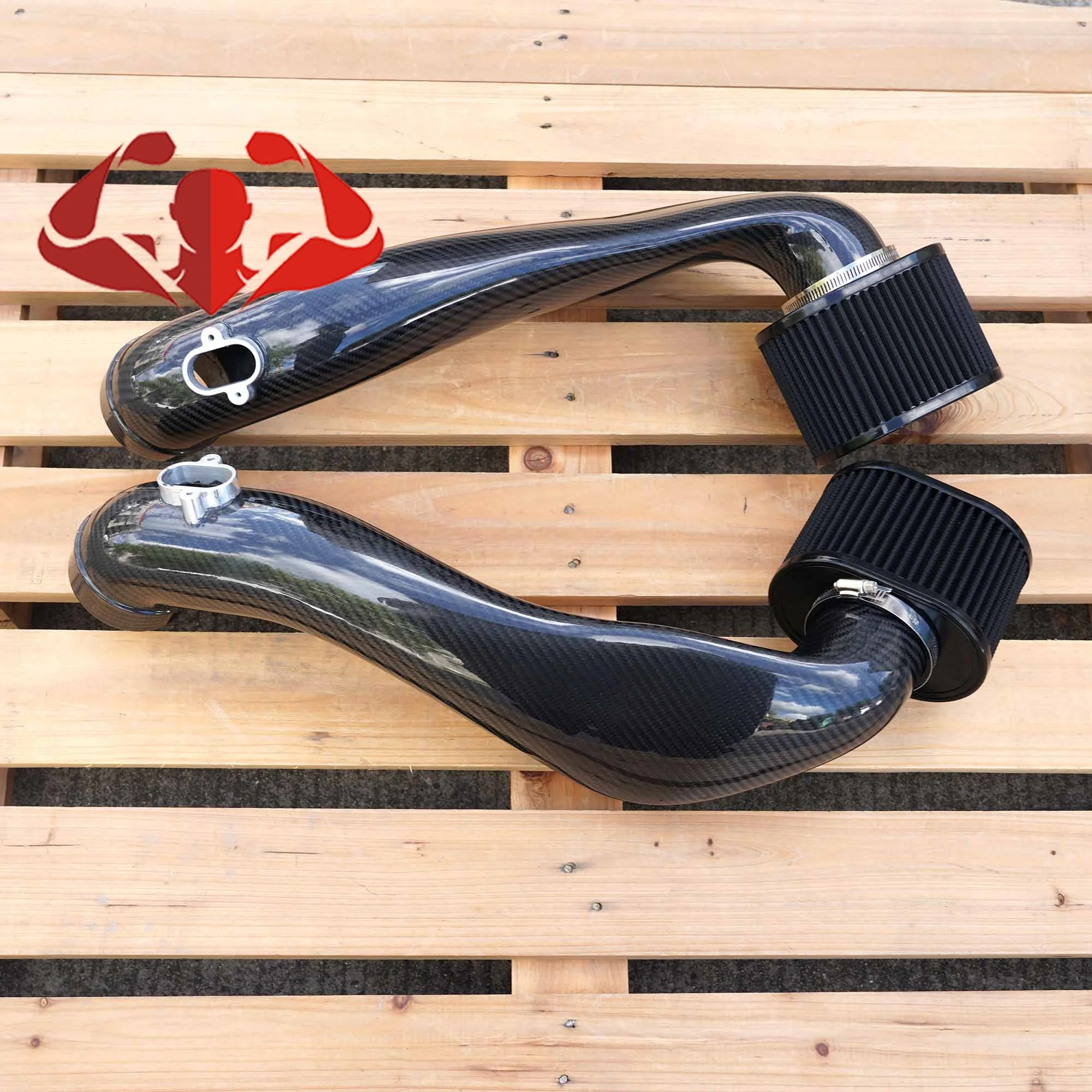 

High quality dry carbon fiber cold intake for F85 X5M/F86 X6M