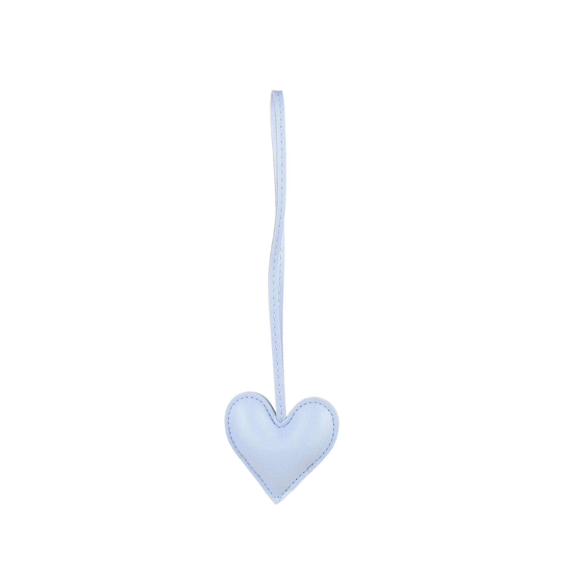 

PU Leather Multi-color Keychain Cartoon Fashion PU Leather Hanger Car Keyring Bag tar Heart-shaped Pendant for Women