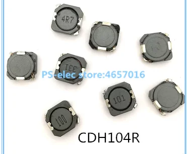 10PCS/lot SMD Power Inductors CDRH104R CD104R 10*10*4MM 2.2UH 3.3UH 4.7UH 6.8UH 10UH 22UH 33UH 47UH 68UH 100UH 150UH 220UH 330UH