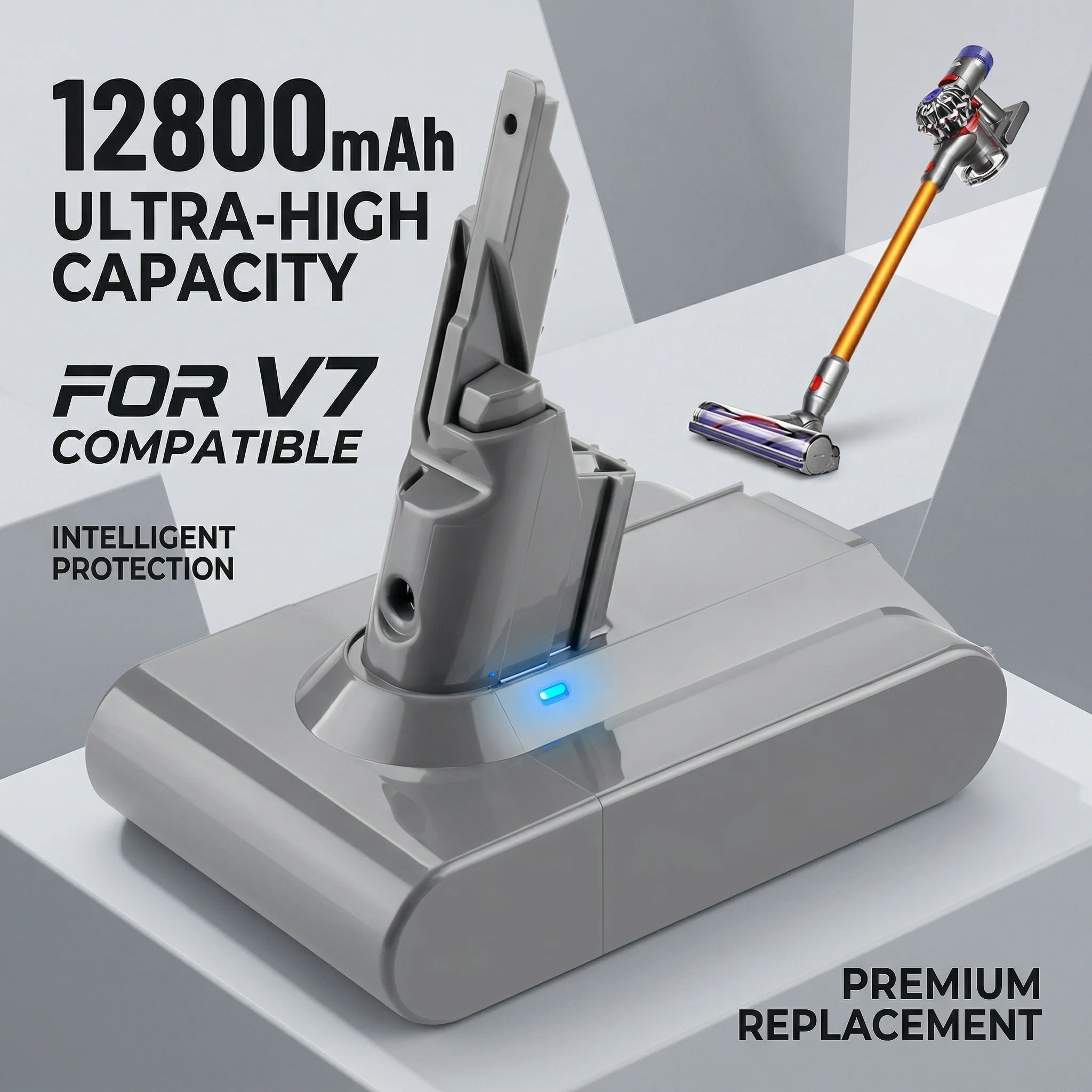 Batterie rechargeable pour aspirateur Dyson V6 V7 V8 Series SV07 SV09 SV10 DC58 DC31 DC34 Absolute Fluffy Animal Pro