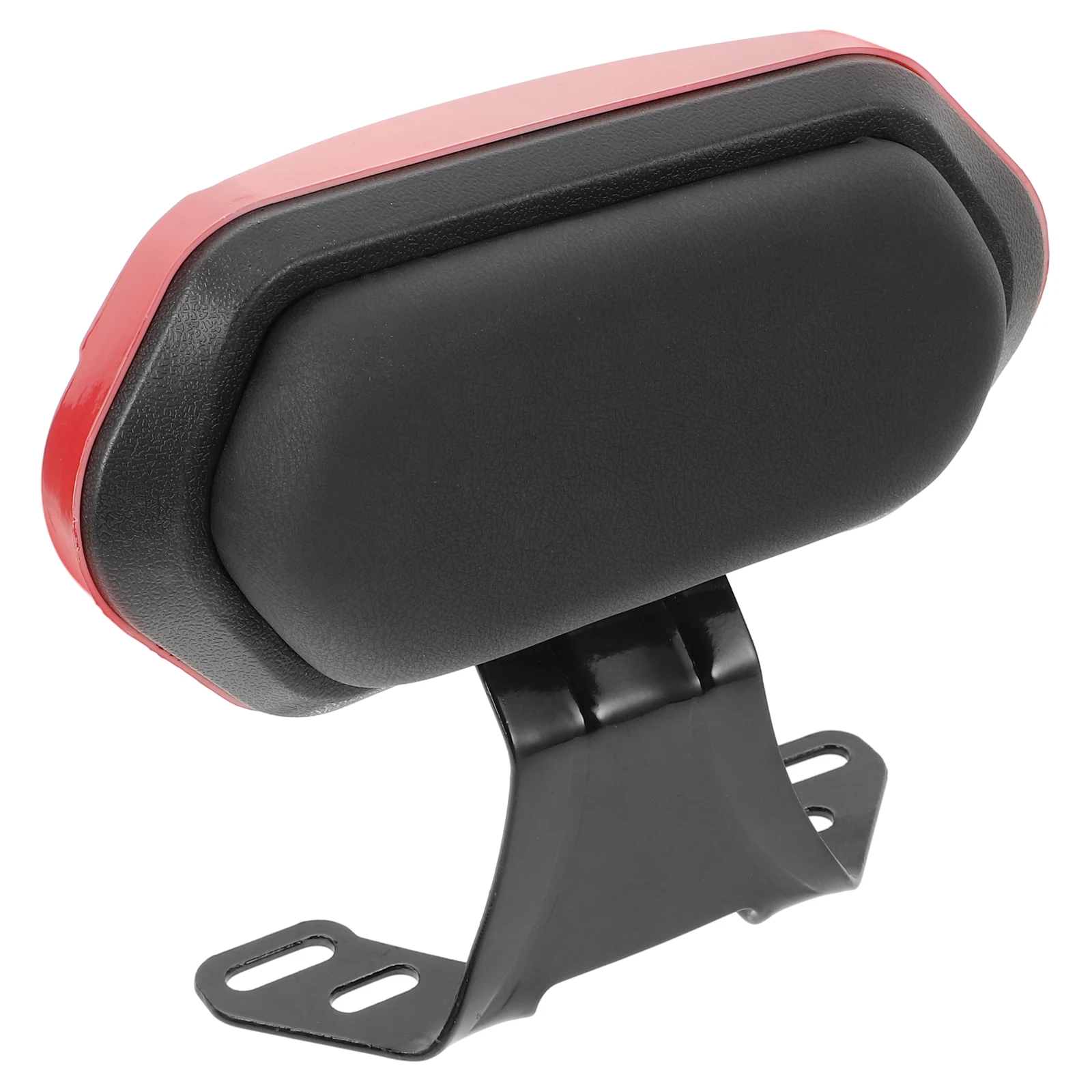 

Universal Scooter Backrest Part Red Design Compatible Models Easy Installation Comfortable Motorcycle Rear