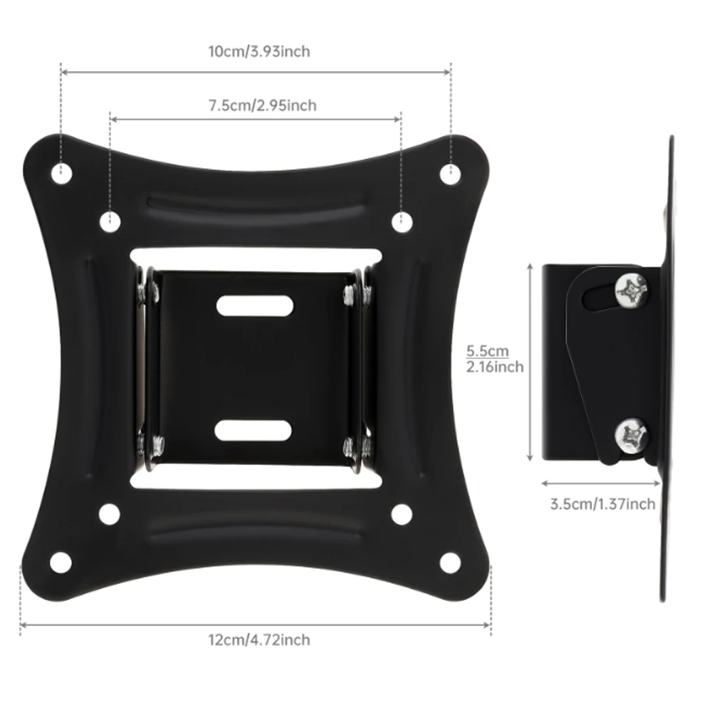 14-27 นิ้ว TV Wall Mount Universal Bracket FIXED FLAT PANEL TV กรอบ LED โทรทัศน์ยึดสําหรับหน้าจอ LCD จอภาพ
