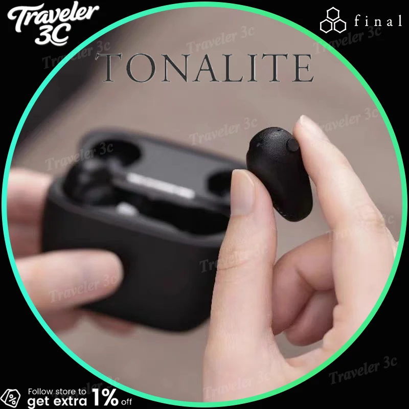 

final TONALITE TWS Wireless Bluetooth Noise-Canceling Earbuds In-Ear Hi-Fi Audio Customized Lightweight Music Earphones Gift PC