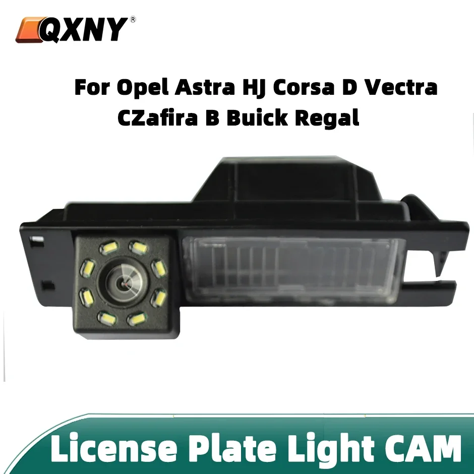 QXNY Backup Camera CVBS  Car Rear View  Reverse Cam Parking Safety for Opel Astra H J Corsa D Meriva A Vectra C Zafira Insignia