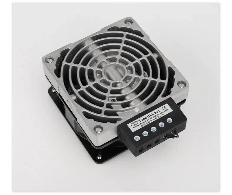 220V Electric Box Aluminum Alloy Electric Heater Hvl031 Cabinet with Fan Heater Control Cabinet Constant Temperature Heater