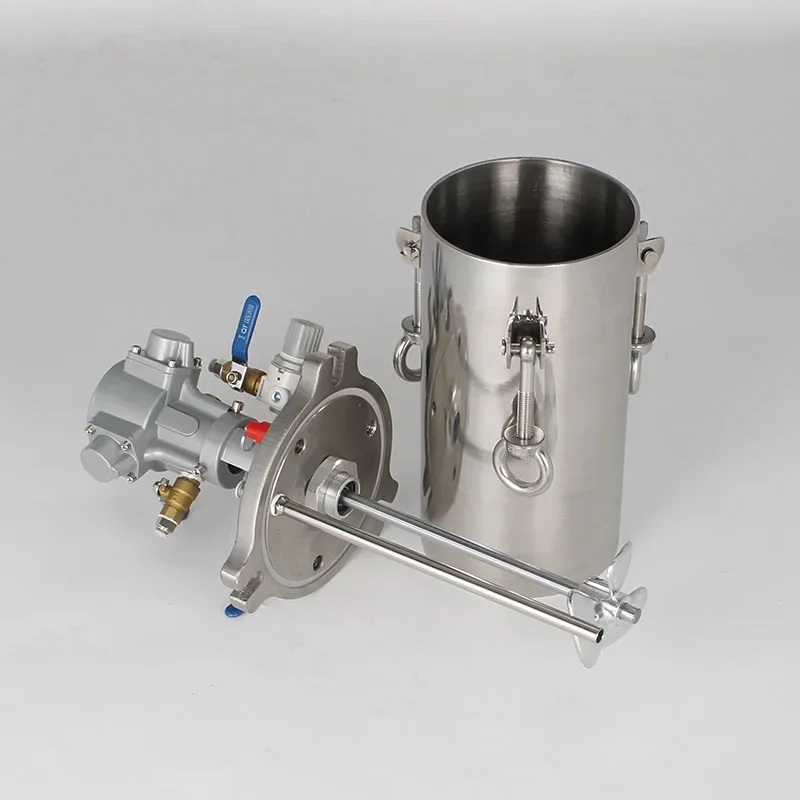 

Hot items in the store 4L-80L stainless steel pneumatic multifunctional mixing pot, a new type of agricultural pressure