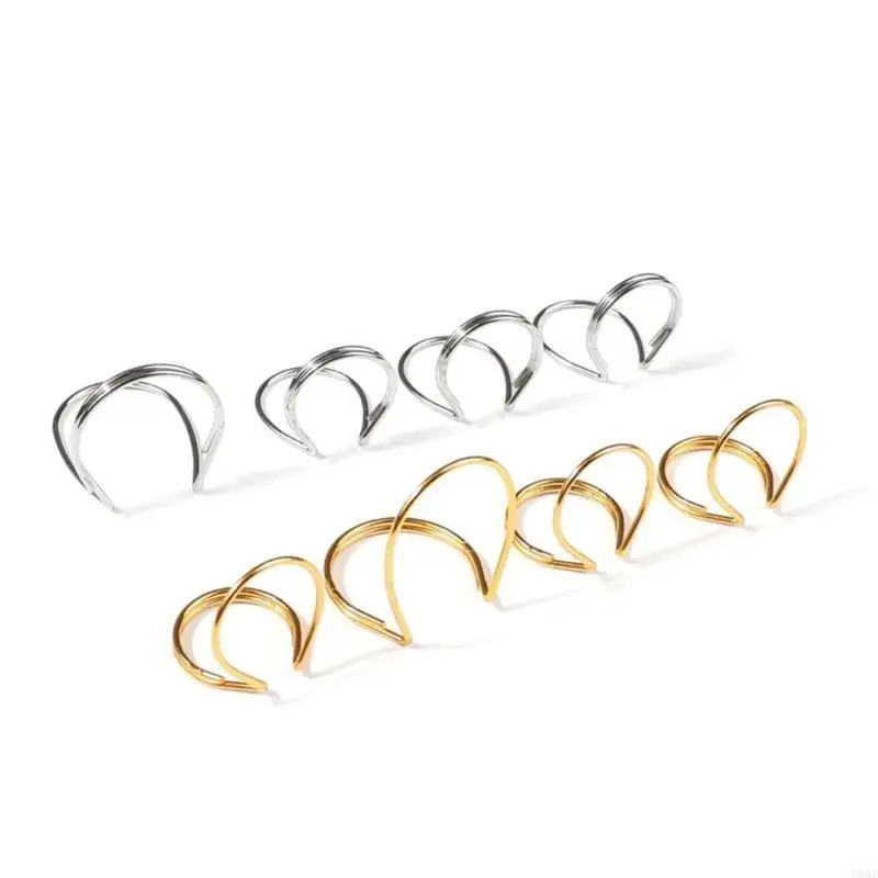 4Pcs Butterfly Guitar Finger Picks Finger Guitar Plectrum Metal Guitar Thumb Picks Musical Instrument Accessories 