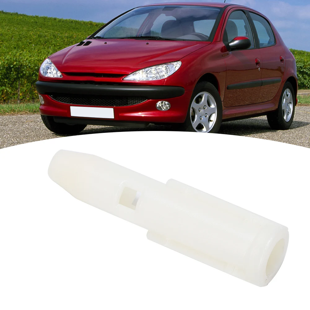 White Gear Shift Knob Adapter Sleeve Fits For Peugeot 206 207 306 307 308