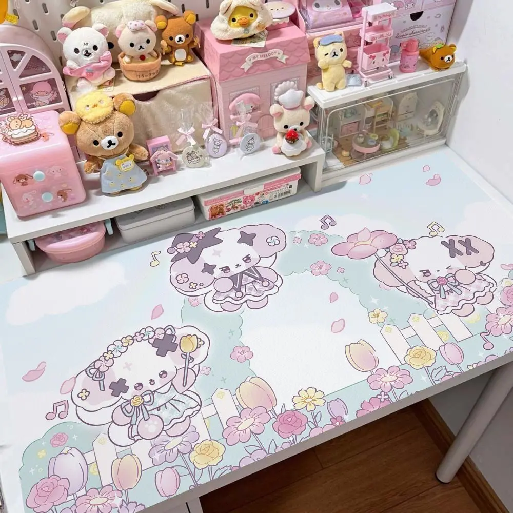 

Nono dog cute imitation straw table mat cartoon table mat, in style of Instagram, trendy appearance, office desk flag, anti-slip