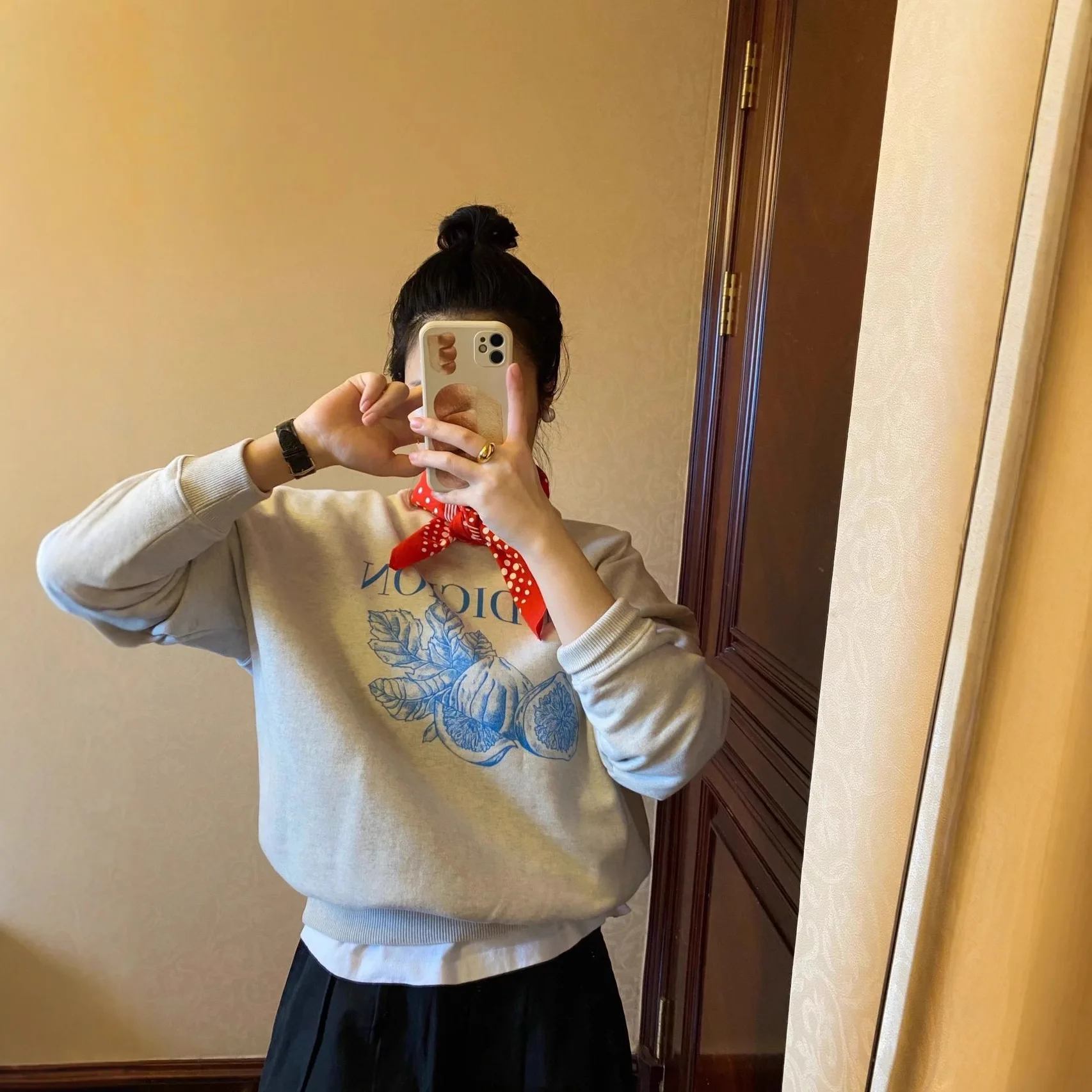 

Махровая толстовка без шляпы, женский топ, поздний осенний плюшевый свободный ретро-студент, очаровательный хлопковый свитер на молнии, высококачественный GF