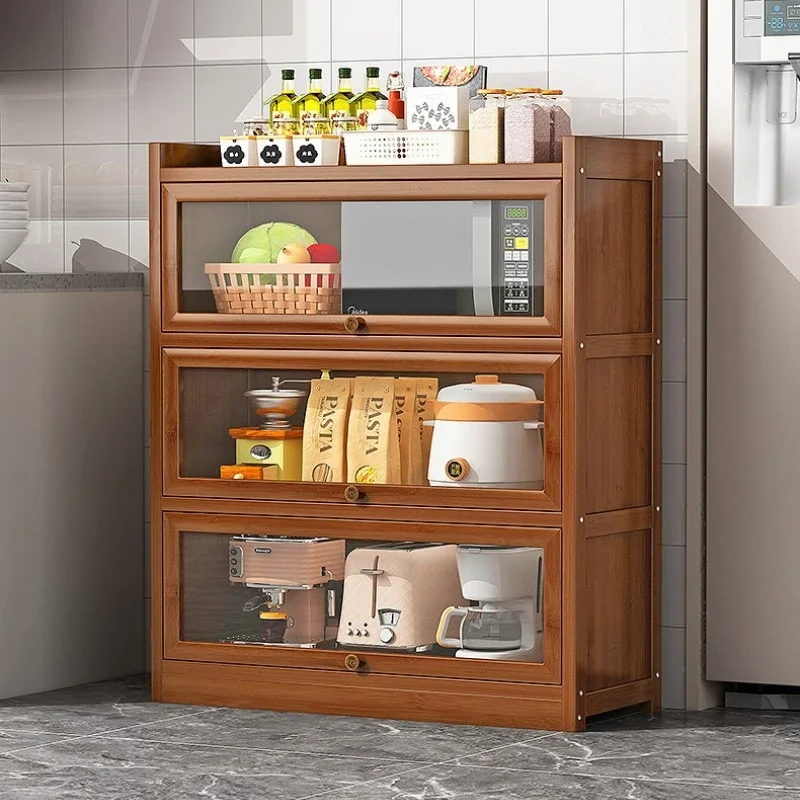 Multi-functional Side Cabinet Integrated Wine Cabinet Wall Locker Cabinet Shelf