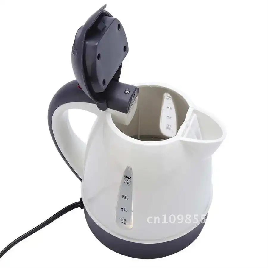 12v Vehicle 24v Truck Hot Kettle Car Electric Kettle 1000ml Capacity Boiler Large Portable Travel Tea Heated Pot Water Coffee