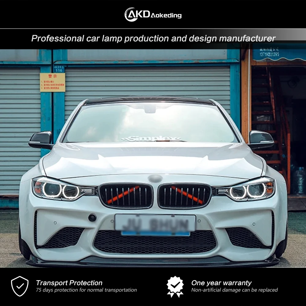 

Фары AKD для BMW F30 F35, фары 2013-2018 320i325i DRL H7