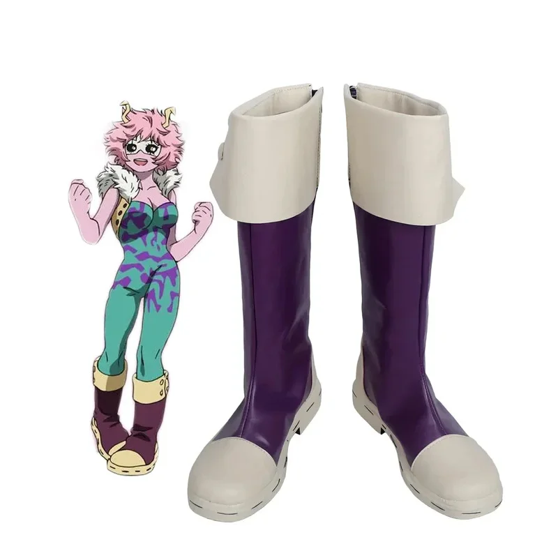 أحذية كوسبلاي مينا أشيدو مصنوعة خصيصًا - أحذية بوكو نو هيرو أكاديميا أنيمي jk;6