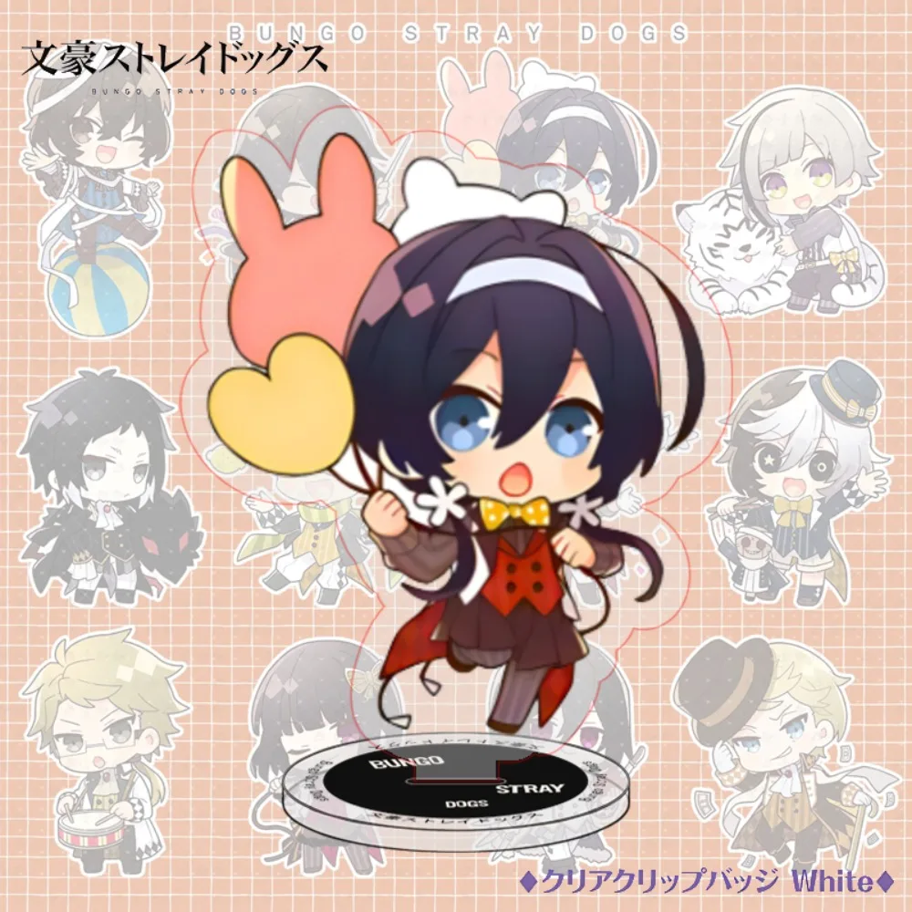 Acrylic Panel Ornaments Acrylic Stand Bungo Stray Dogs Dazai Osamu Oda Sakunosuke Figure Model Plate Desktop Decorate Xmas Gifts