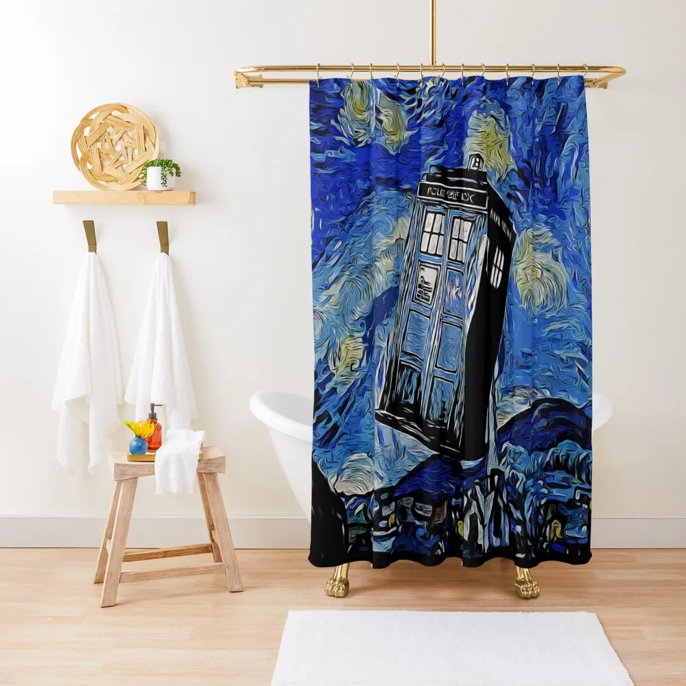 

Van in time Shower Curtain Modern Bathroom Accessories Shower Curtains Bathroom Bathroom Shower Curtain