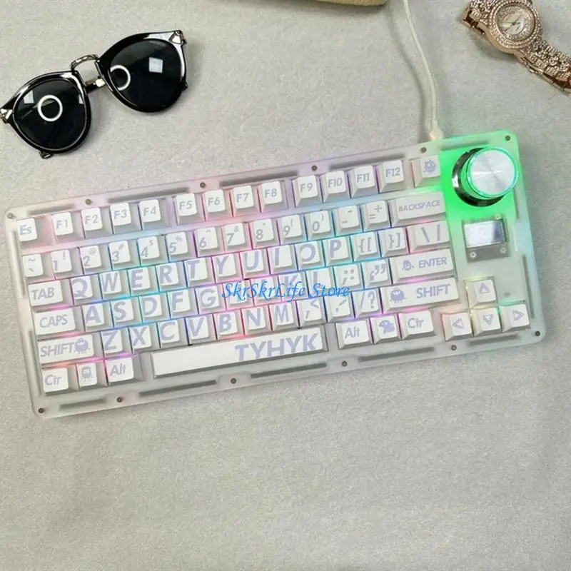 

E65E Lavenders Keycap PBT DyeSublimation Cherry Profile Keycap for Mechanical Keyboards