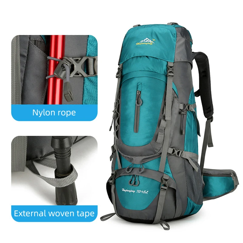 Mochila montaña ripstop resistente para senderismo alpino