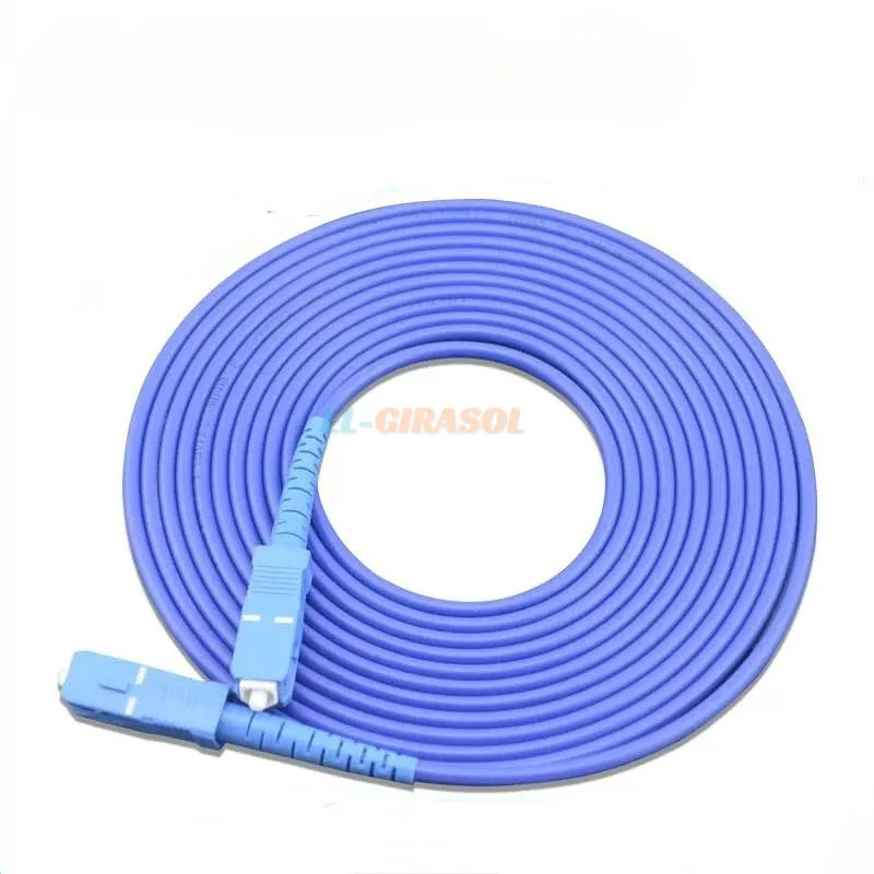 Fiber Optic Patch Cord SC/UPC-SC/UPC 1PCS Armoured SM Fiber Optic Patch Cord 3.0mm Fibra Optica Jumper Single Mode FTTH