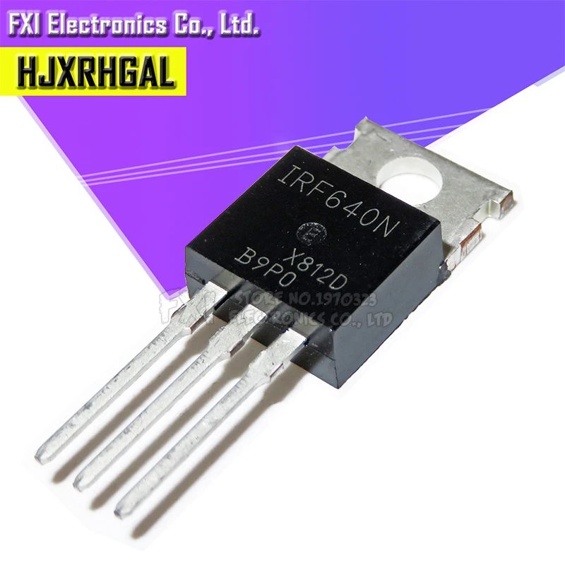 10 stücke irf640npbf irf640n bis-220 to220 irf640 mosfet neues original