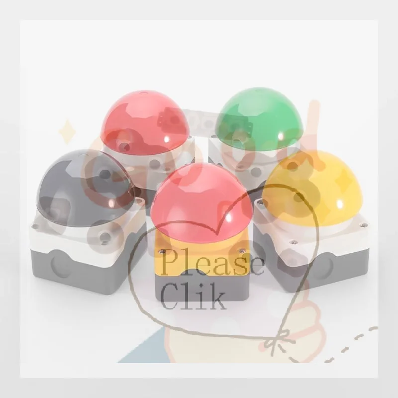 

【HG】1 Set Mushroom Head Self-Locking/Resetting 1NO Foot/Hand Control IP65 ENMG Emergency Stop Button Switch For Industrial Safe