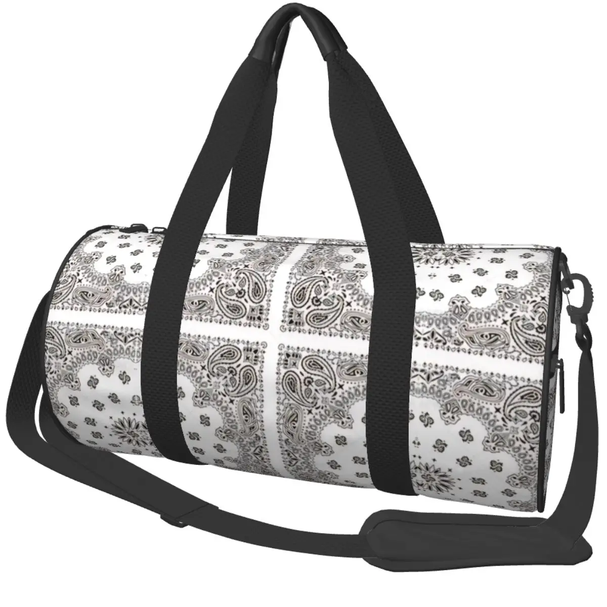 

Белая спортивная сумка-бандана для плавания и фитнеса, вместительная, разноцветная, водонепроницаемая, унисекс