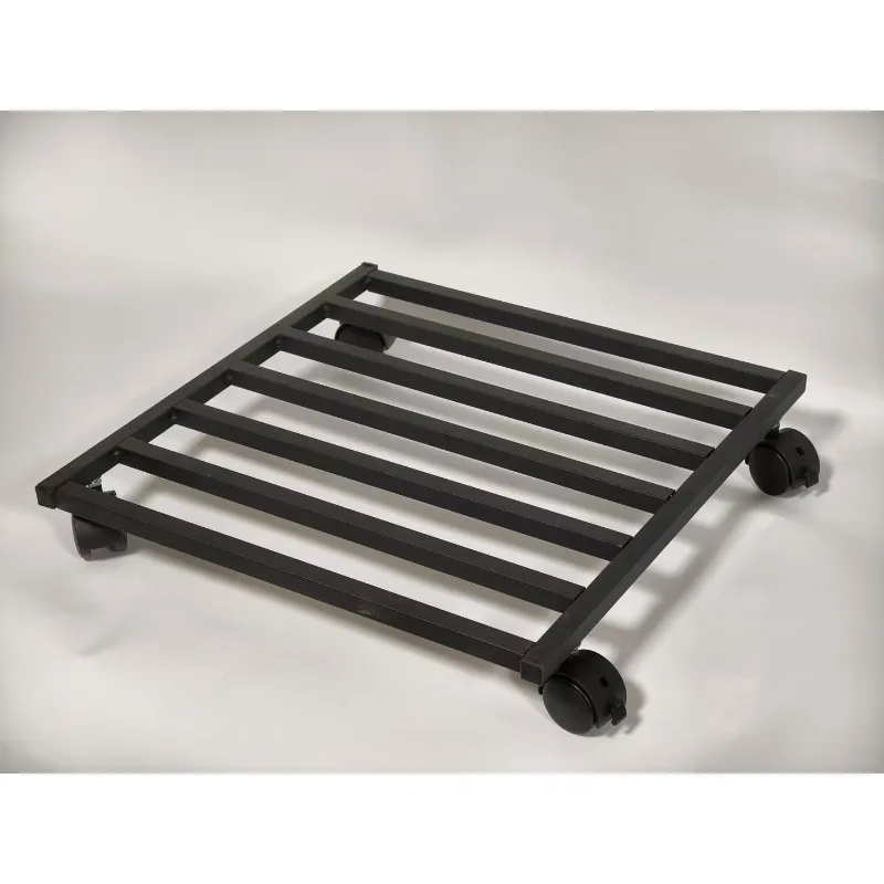 for Square Universal Wheel Flower Pot Bottom Support Movable Rack Mobile Base Household Tray with Roller