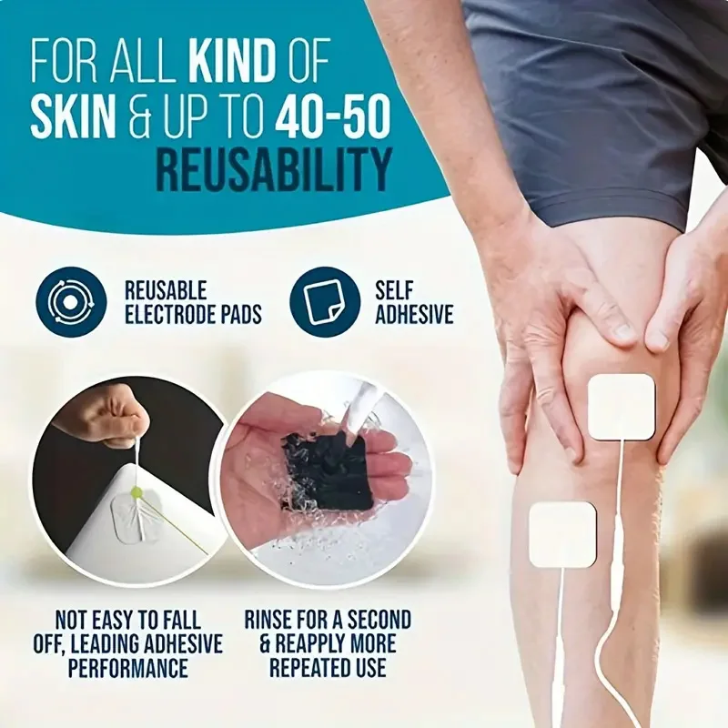 

10/20/50PCS Electrode Pads Gel Tens Acupuncture Physiotherapy Machine Slimming Pulse Ems Muscle Stimulator Massager Sticker care