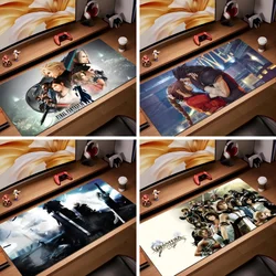 Final Fantasy 7 Mousepads Gaming Pc Cabinet Mousepad Gamer Desk accessorio per ufficio accessori per Laptop carini tappetino da tavolo desktop