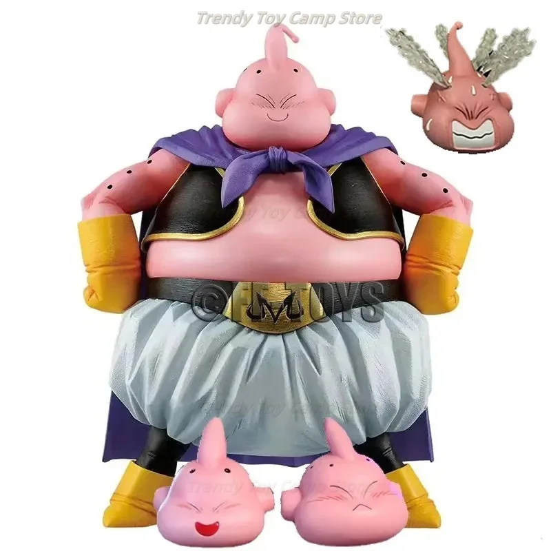 

【In Stock】20cm Cartoon Dragon Ball Z Fat Buou Character Four Replaceable Action Figure Pvc Statue Collection Model Toy Gift