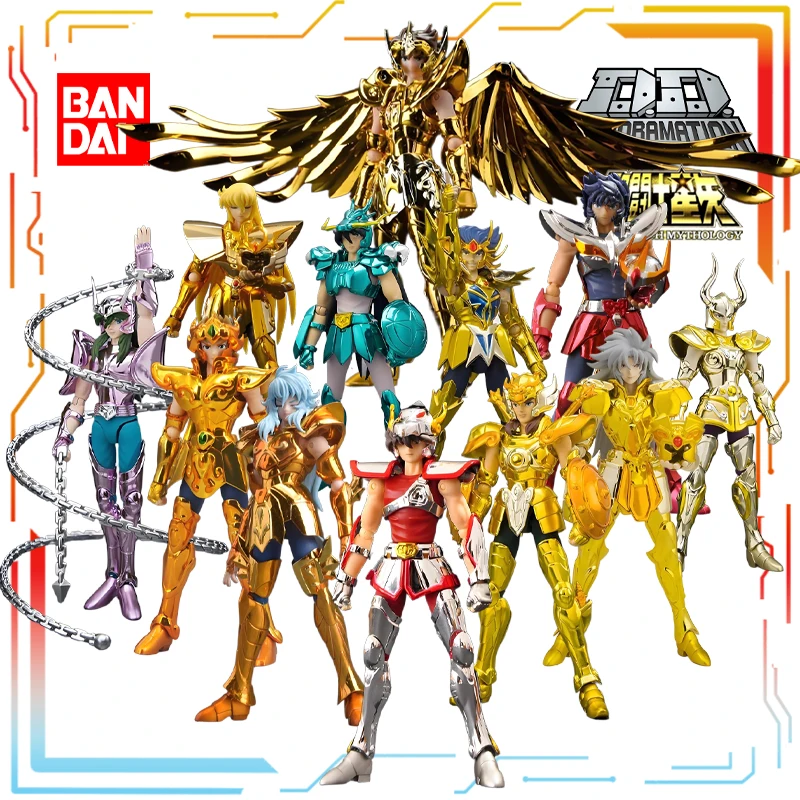 Bandai Original D.D.PANORAMATION série Saint Seiya Anime ordinateur noir diable figurine jouets modèle Festival cadeau pour les garçons