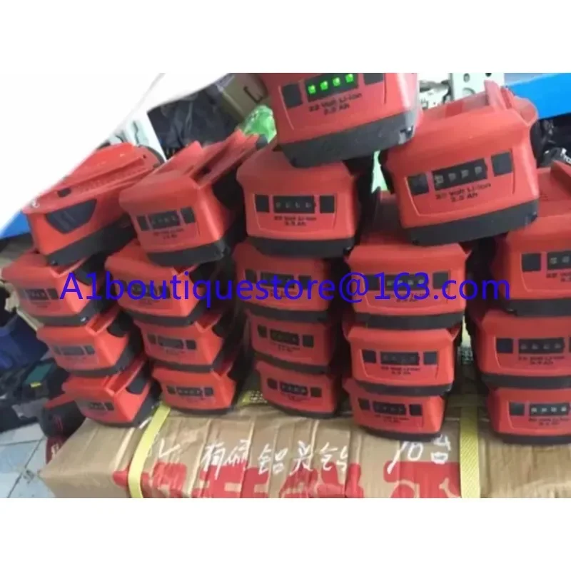 apply to Hilti 21.6 V lithium battery 3.3 (not brand new, used goods)