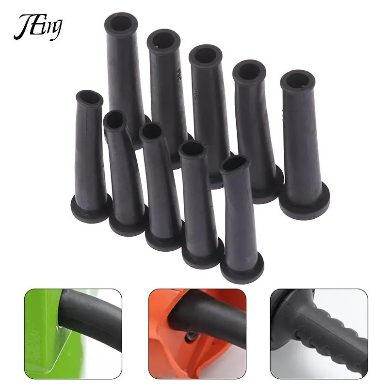 

5Pcs Rubber Wire Protector Practical Electric Drill Rubber Cover Wire Sleeve Power Cord Protector Power Tool Accessories