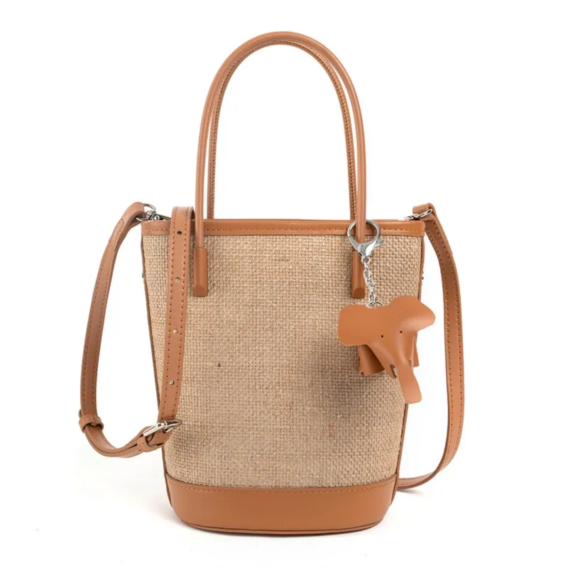 

Роскошная сумка через плечо из натуральной кожи, модная сумка-ведро на одно плечо для женщин, высококачественная Cubo Bolsa Feminina