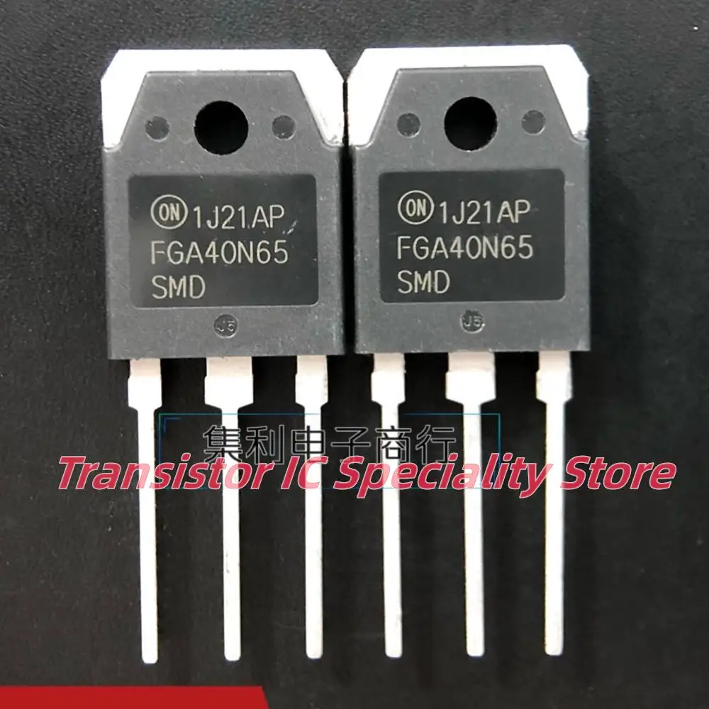 5PCS-10PCS  FGA40N65 FGA40N65SMD  IGBT TO-3P 40A650V Imported  Original  Best Quality