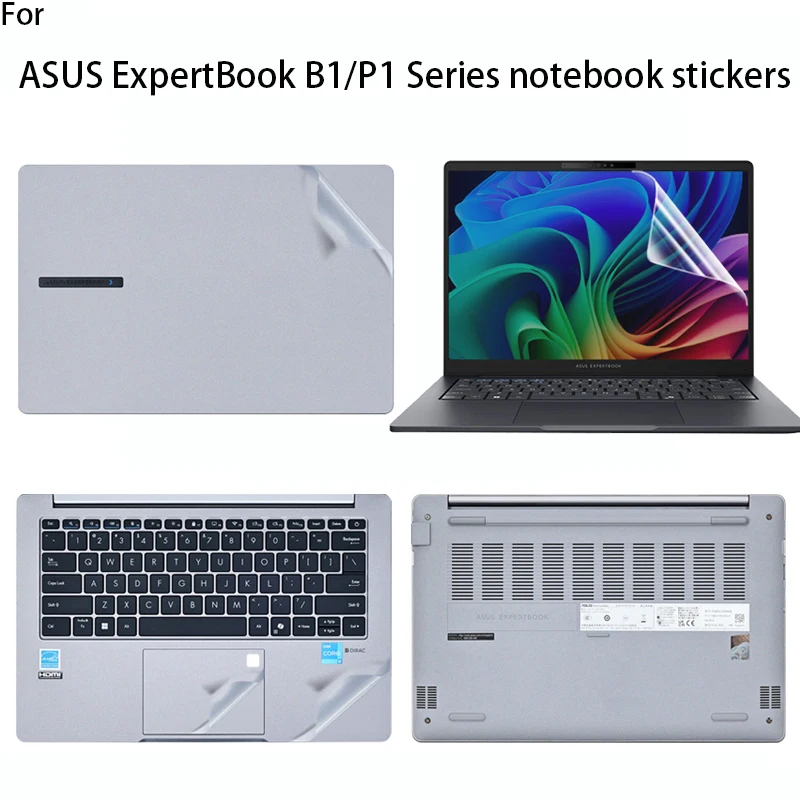 

For Asus ExpertBook B1403 B1503 body film P1403 notebook BM1503 shell skin protection film P5454 P5455 pre-cut protective film.