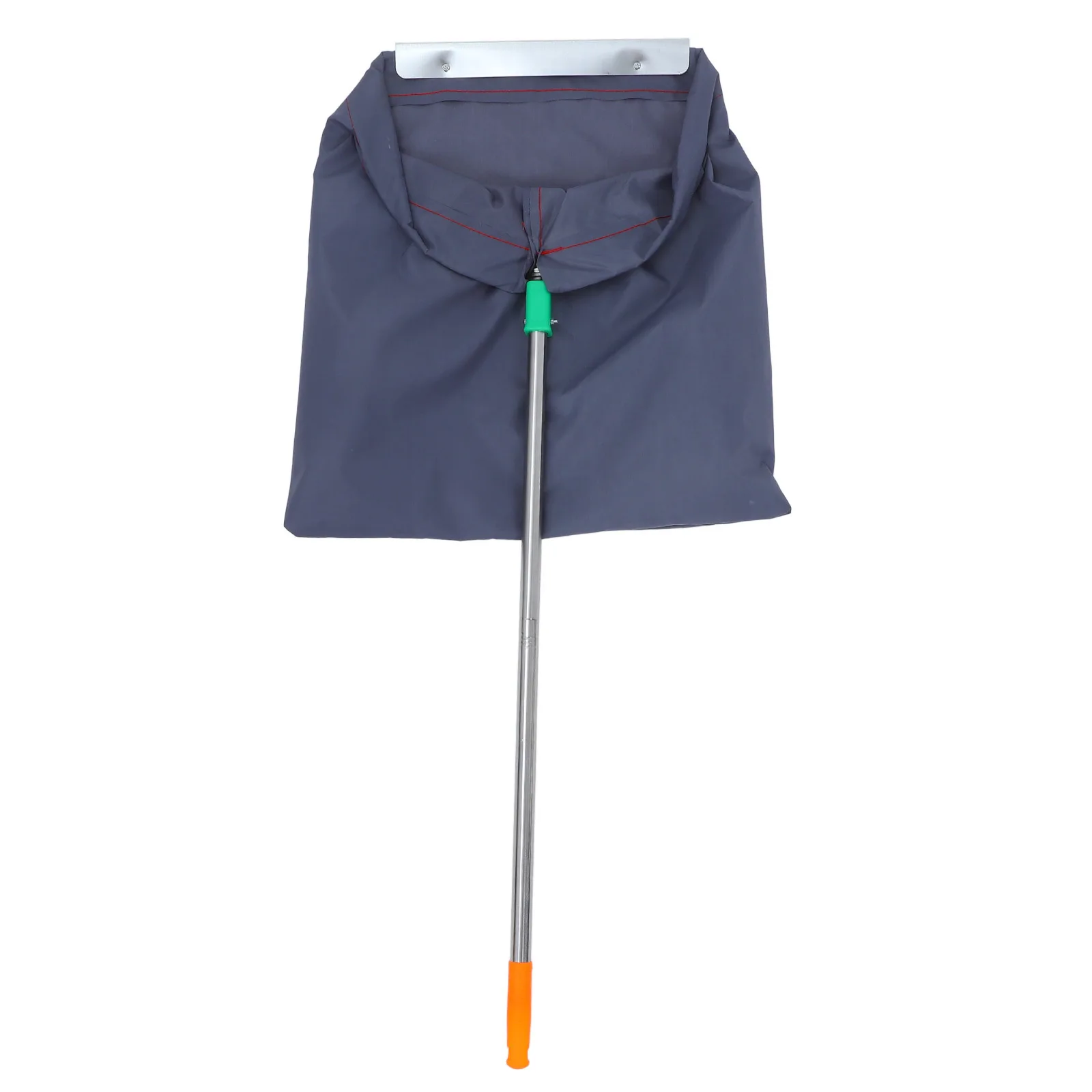 

Large Heavy Duty Dustpan-Type Garden Bag with Long Handle Reusable Windproof Leaf Litter Collector for Yard Lawn Pool Cleaning