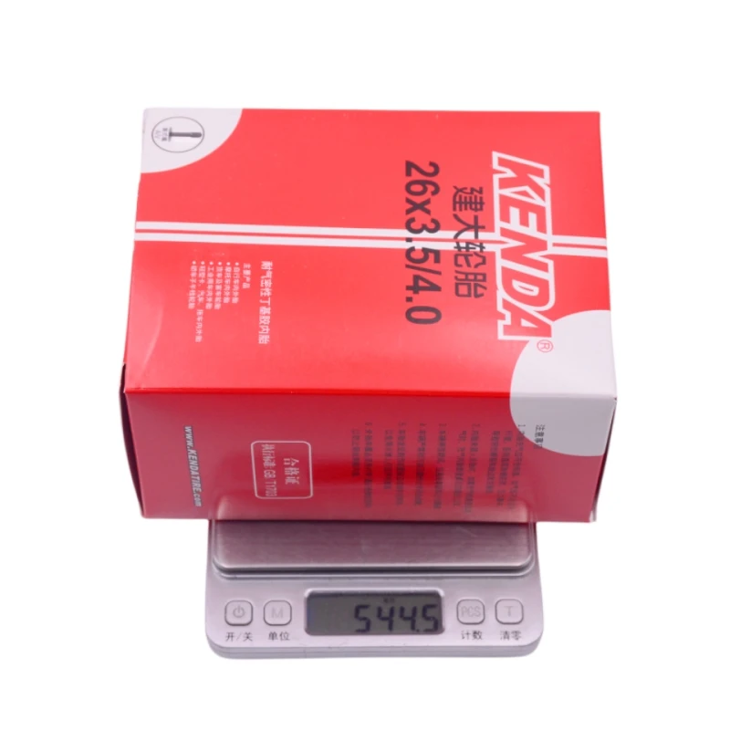 KENDA Fat Bicycle Tubes 20/26x3.5-4.0 inch For Electric Fat Bike Snow Beach Bicycle Tire