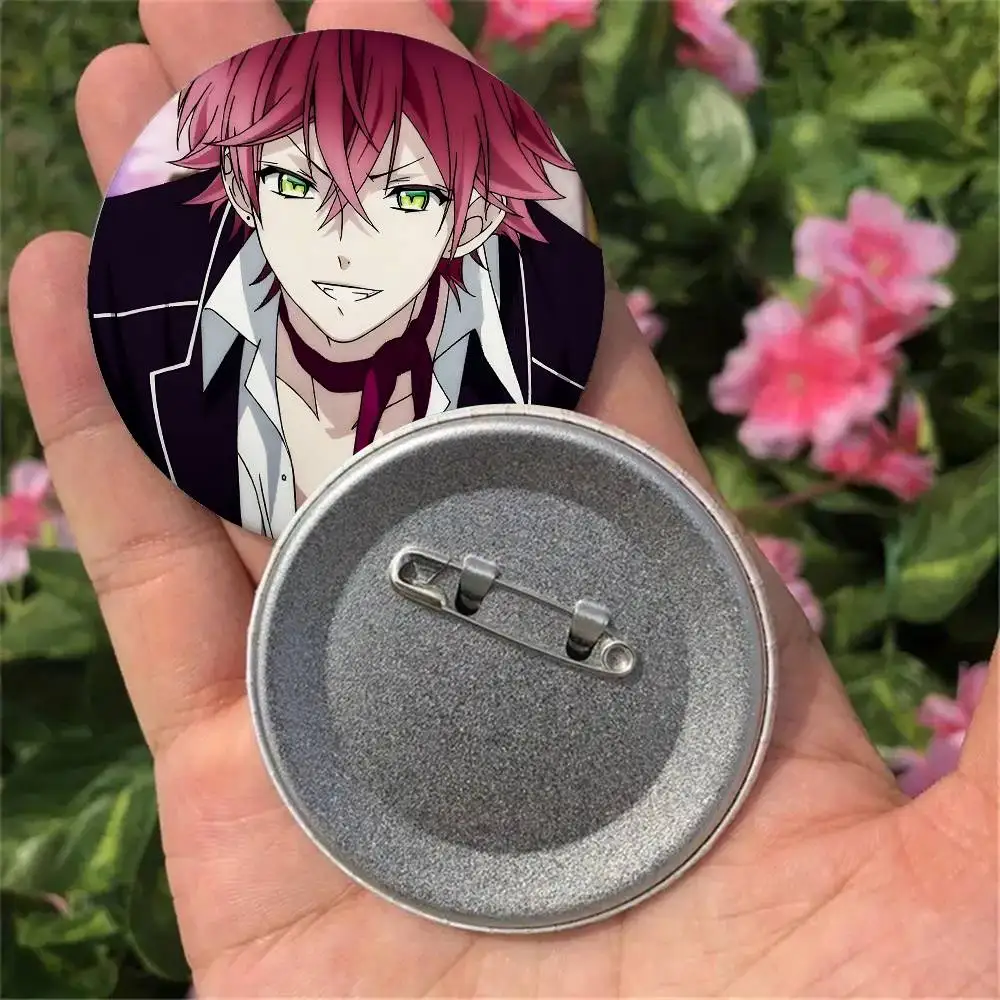 DIABOLIK LOVERS Vintage Badges Button Round Creative Pin Brooch Badge Bag Decor Accessories Fans Collect Friends Gifts