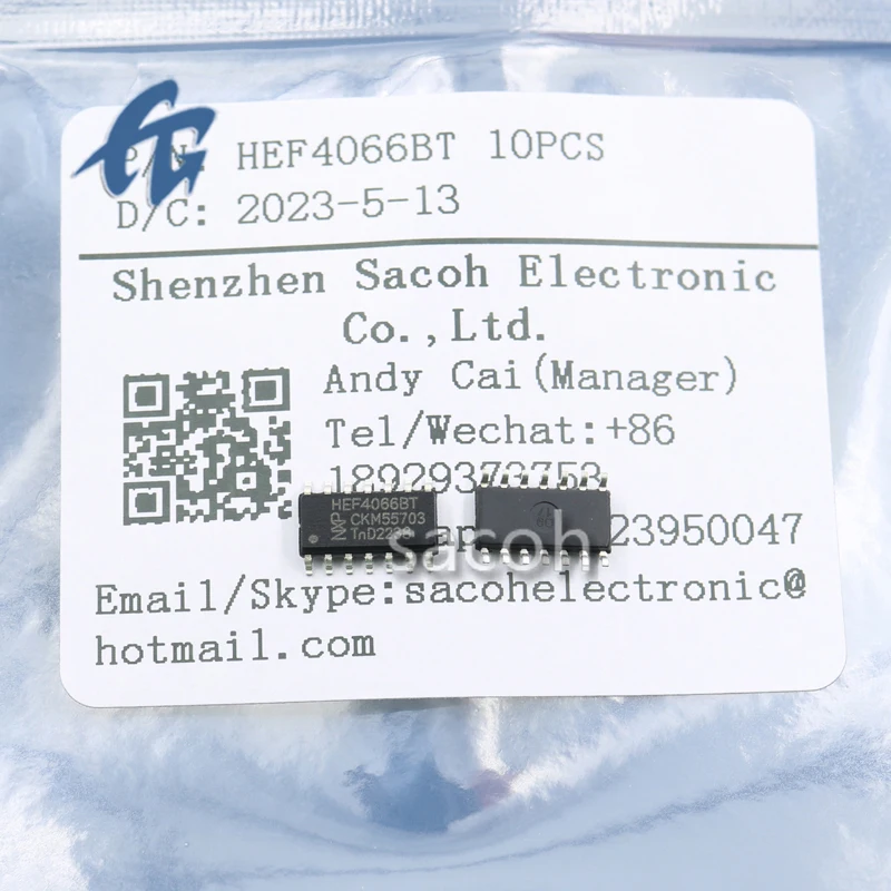 (SACOH Electronic Components)HEF4066BT 20Pcs 100% Brand New Original In Stock