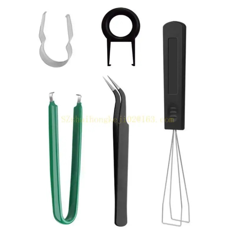 

5PCS Mechanical Keyboard Cleaning Tools Keycap Puller, Switches Extractor Remove best sale