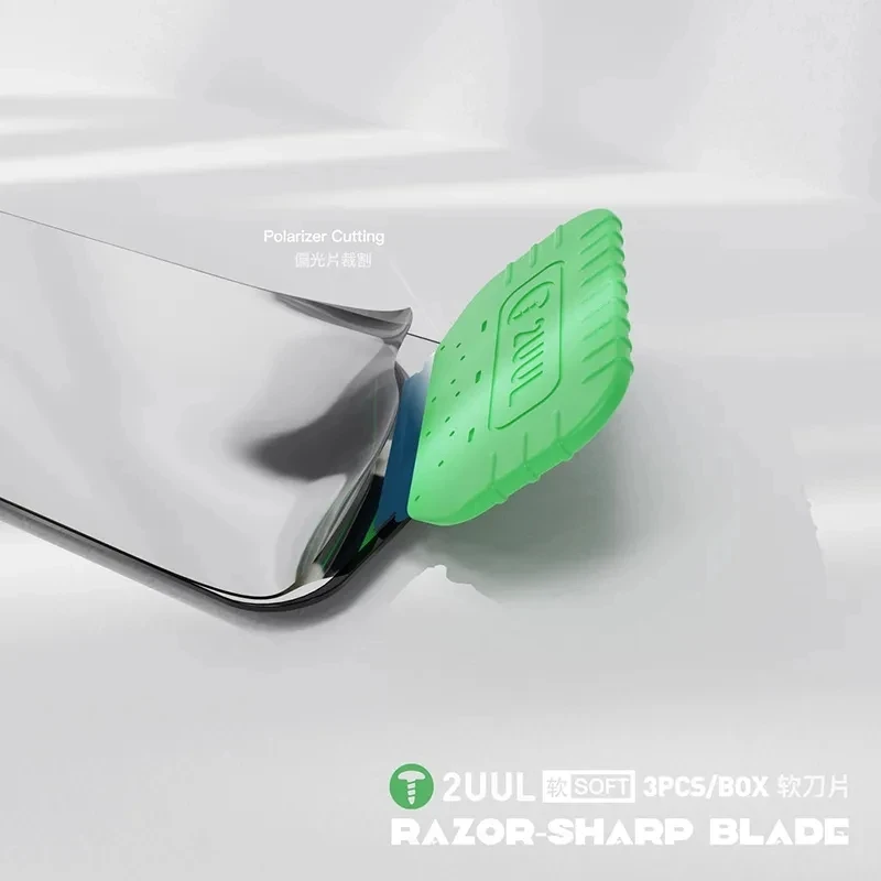 2UUL DA95 DA96 Soft/hard Screen Removal Sharp Blade for Mobile Phone LCD Screen Removal OCA Glue Polarizing Shovel Blade Tool