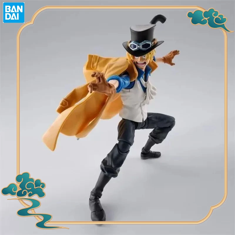 

Original BANDAI S.H.Figuarts One Piece Sabo Naval Revolutionary Anime Action Figure Model Toys Collection Doll Gifts In Stock