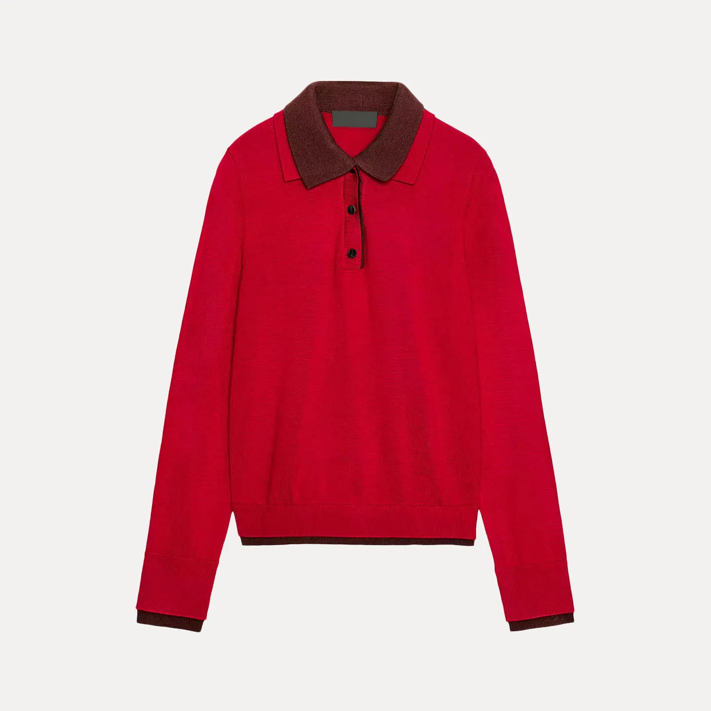 Ele Long Sve Strickwaren Faionable Splicing Design Damen SLE Herbst 2025, Neuankömmling Z Marke Damen Strick...