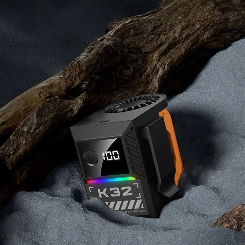 D0AB Belt Fean Fan USB-талия Повторный вентилятор.