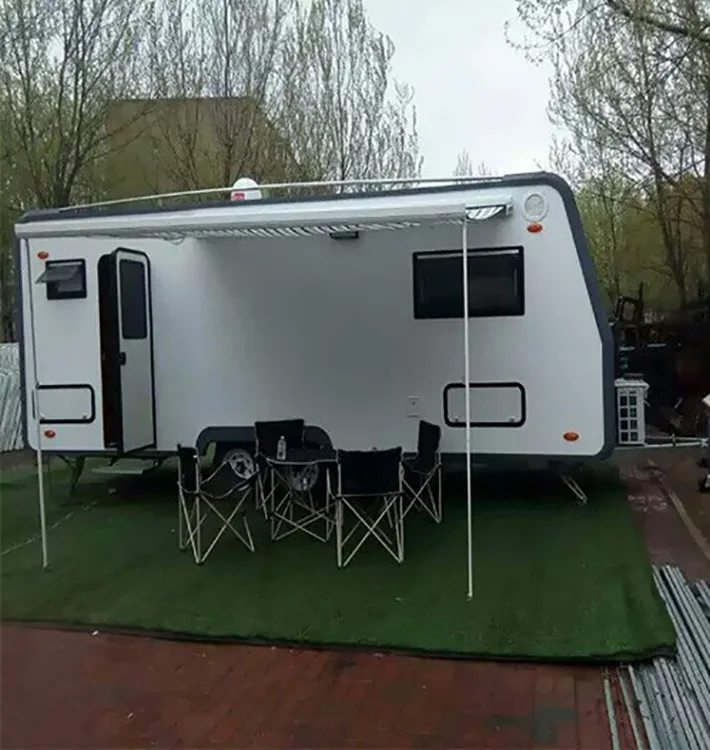 باب على الطراز الأمريكي RV عالي الجودة - قفل يدوي بلمسة نهائية سوداء قياسية أمريكية مقاوم للماء لباب RV للمنزل المتنقل