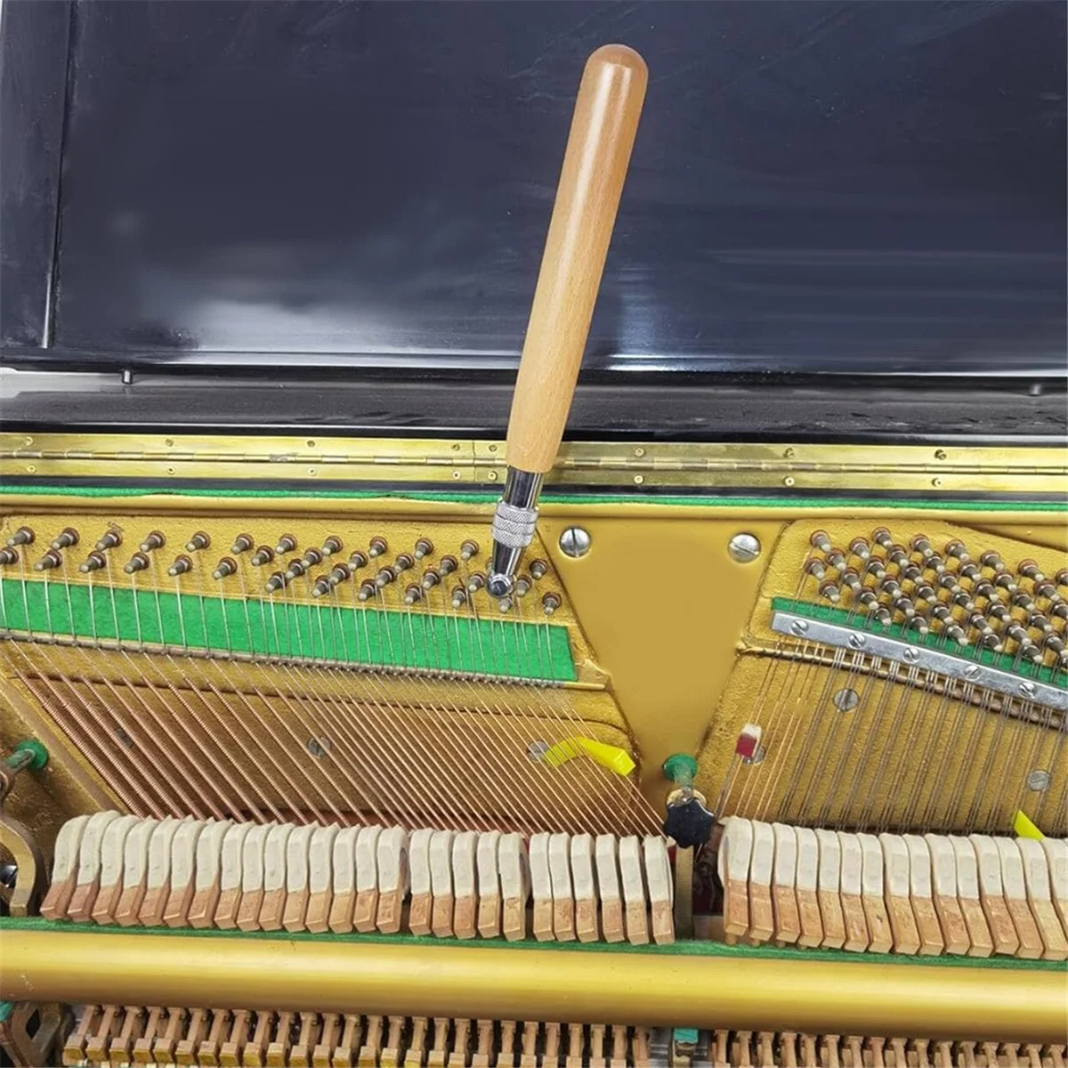 Professional Piano Tuning Kit Piano Tuning Hammer and Mute Kit Piano Tuning Kit 12 PCS - Image 5