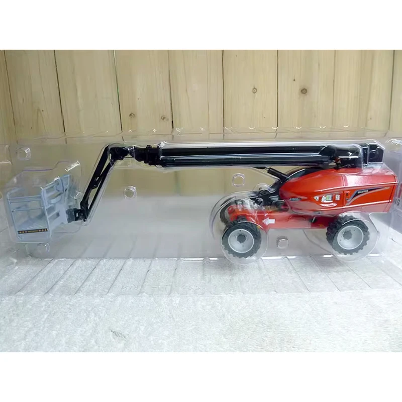 

ROS литой под давлением масштаб 1:32, Manitou TJ 220+, телескопическая стрела, воздушная рабочая платформа, модель из сплава, коллекция сувениров, подарочный дисплей