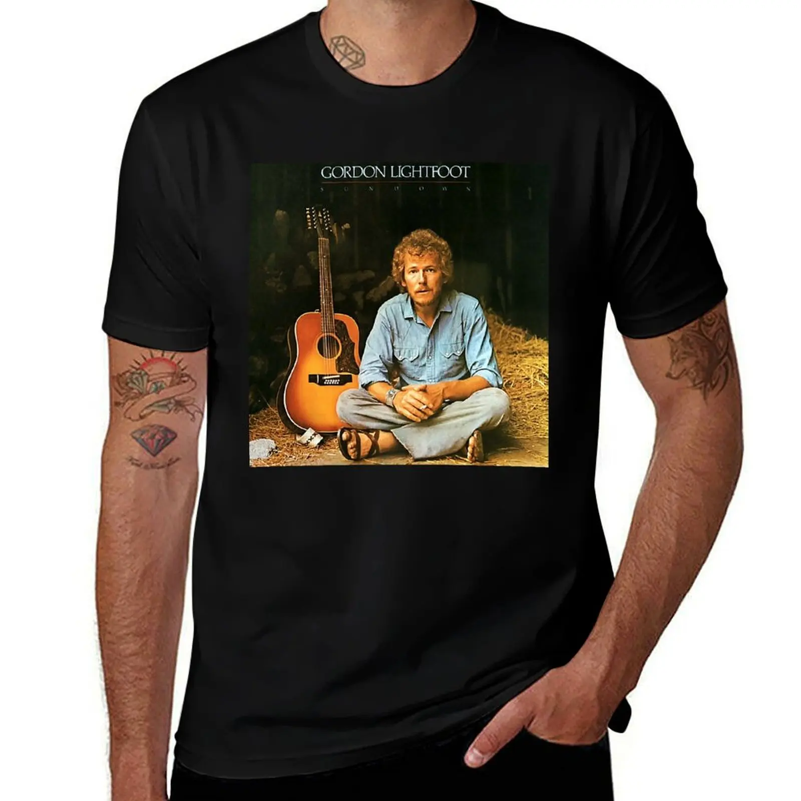 Needed Gifts Sundown Graphic For Fans T-Shirt All Match Print Short Sleeve Top T-Shirt
